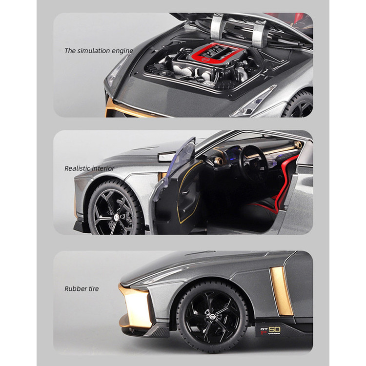 ماکت ماشین مدل NISSAN GTR50