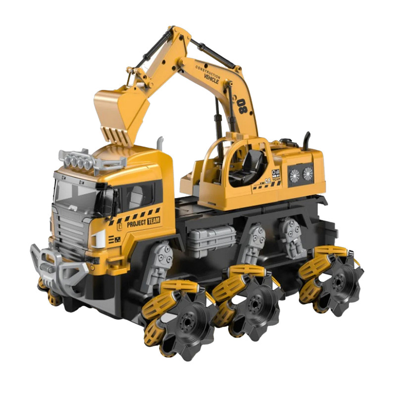 ماشین بازی کنترلی مدل بیل مکانیکی 6 چرخ ROVER