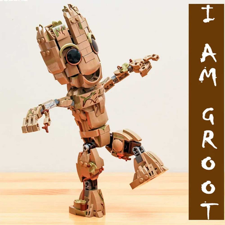 ساختنی مدل گروت طرح I am Groot کد 97696