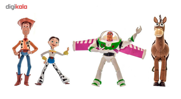 اکشن فیگور آناترا مدل Toy Story بسته 4 عددی
