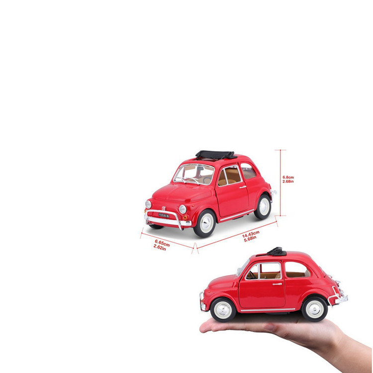 ماکت ماشین بوراگو مدل Fiat 1968 500L
