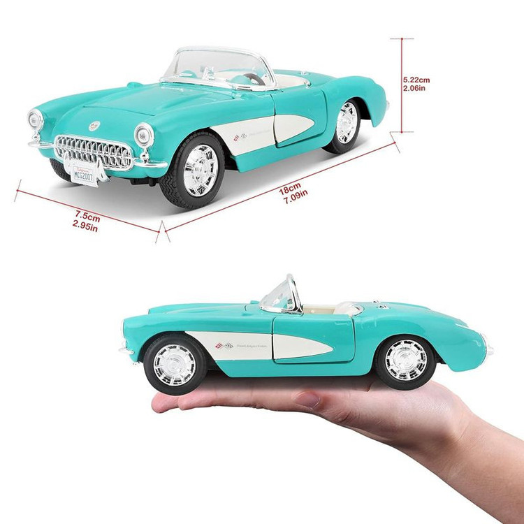 ماکت ماشین مایستو مدل Chevrolet Corvette 1957