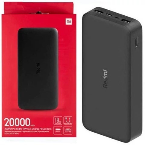 پاوربانک شیائومی Redmi ظرفیت 20000 میلی آمپر