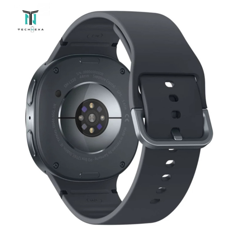 ساعت هوشمند 44 میلی متری سامسونگ مدل Galaxy Watch 8 با بند پلاستیکی