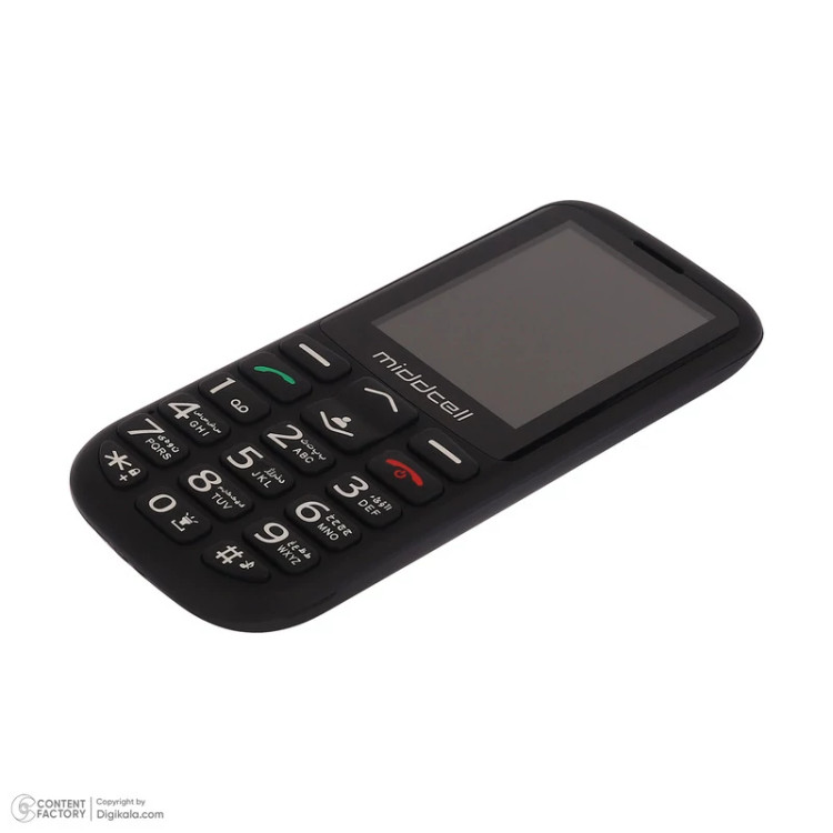 گوشی موبایل میدسل مدل M230 دو سیم کارت ظرفیت 32 مگابایت و رم 32 مگابایت - به همراه هدیه سیمکارت آرین تل با 230 دقیقه مک