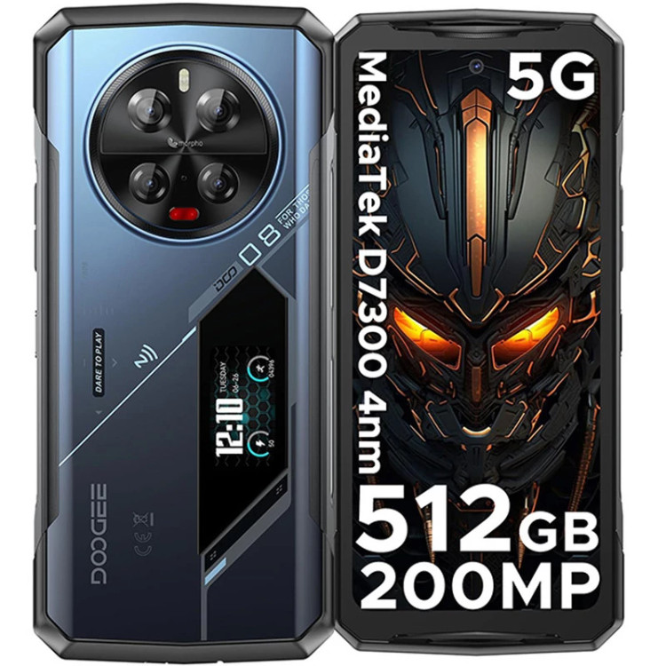 گوشی موبایل دوجی مدل V40 Pro دو سیمکارت ظرفیت 512 گیگابایت و رم 16 گیگابایت