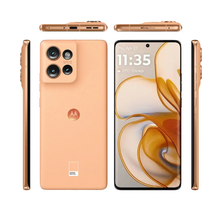 گوشی موبایل موتورولا مدل Edge 50 دو سیم کارت ظرفیت 512 گیگابایت و رم 12 گیگابایت - به همراه هدیه هدفون بلوتوثی موتورولا