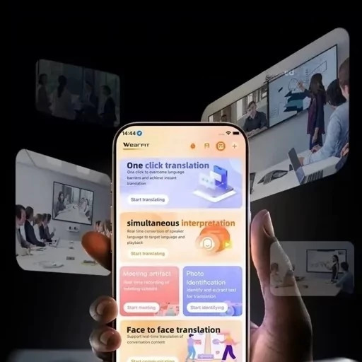 مترجم هوشمند مگنتی برند ویرفیت WEARFIT مدل 102 AI