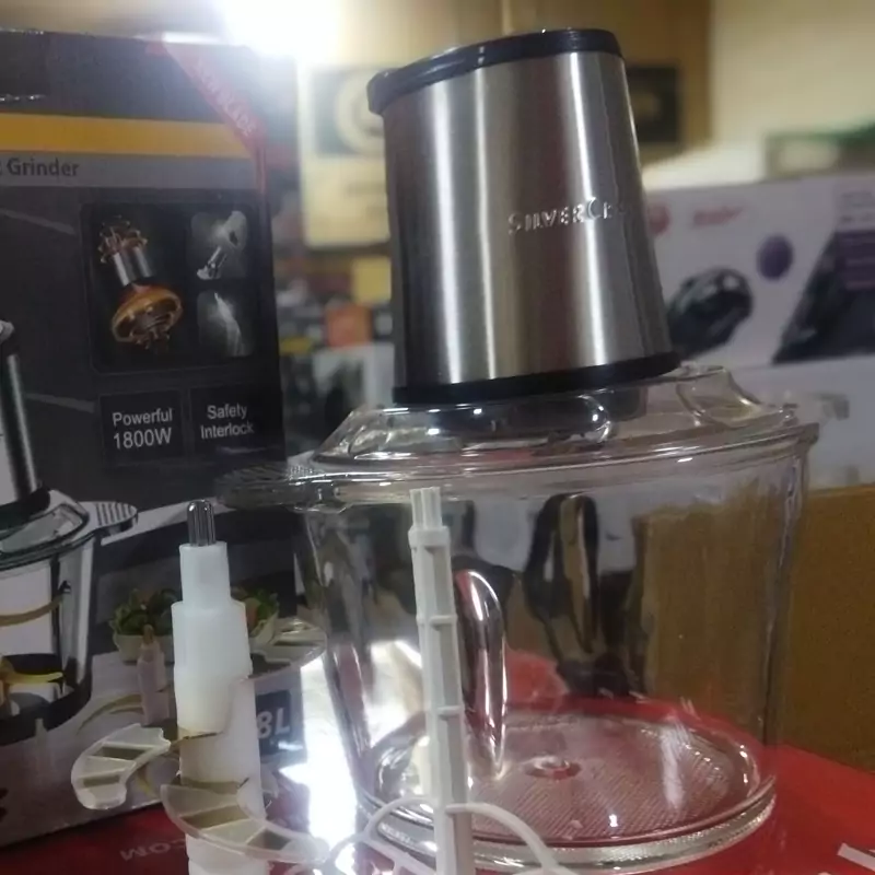 خردکن کاسه پیرکس سیلور کرست مدل 1800 sc ارسال رایگان