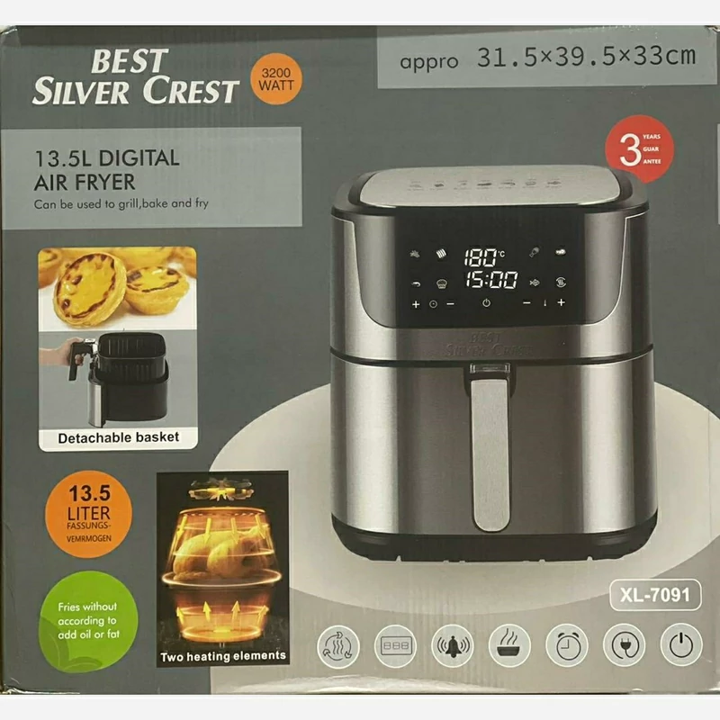 سرخ کن دو المنت سیلور کرست 13.5 لیتر