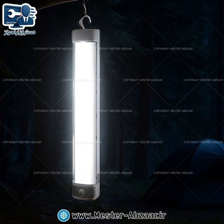 چراغ نور افکن مهتابی 84 لامپی شارژی اضطراری برند کیانگ مدل KEYANG KY-818-