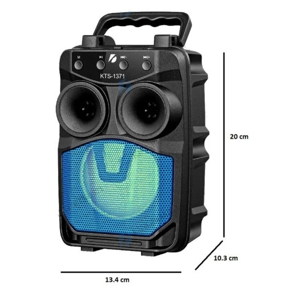 اسپیکر بلوتوثی قابل حمل مدل KTS-1371 ا kts-1371bluetooth portable speaker with TWS function