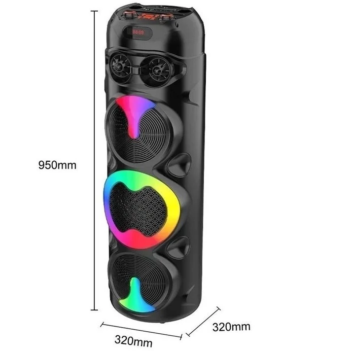 اسپیکر بلوتوثی ZQS8309 سه باند 8 اینچ