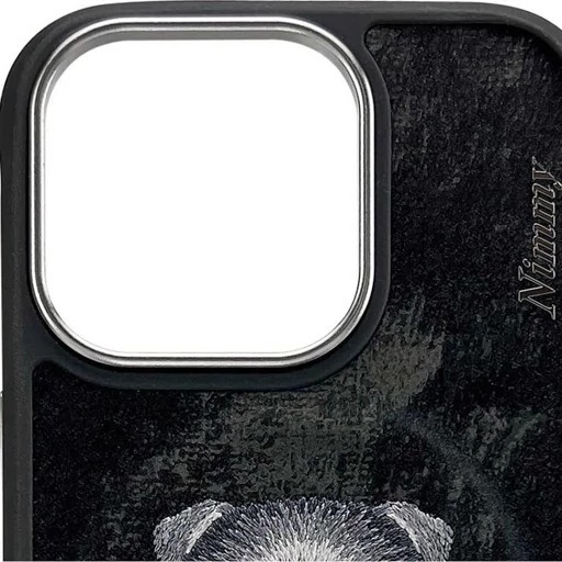 قاب گوشی آیفون 15 پرومکس طرح گربه با اکسسوری واقعی نیمی Fashion