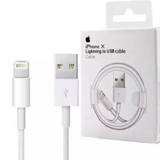 کابل آیفون X لایتنینگ 1 متری iPhone X Lightning Cable 1 Meter