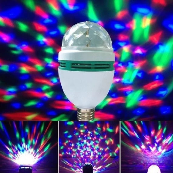 لامپ رقص نور چرخشی LED