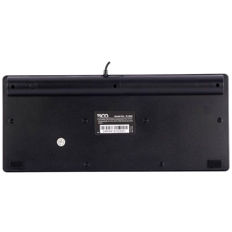 کیبورد با سیم تسکو مدل TK8044 سوییچ ممبران