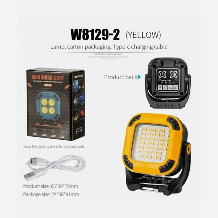چراغ کار مینی قابل حمل مدل w8129-3 کالای دیجیتال