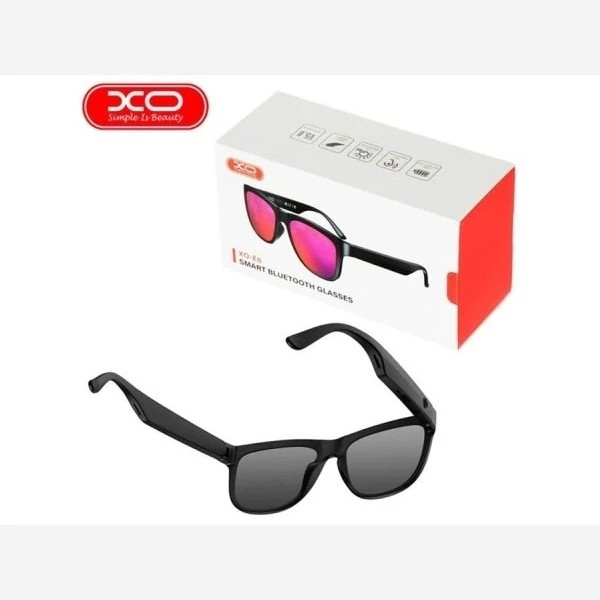 عینک آفتابی و هندزفری بی سیم ایکس او E6 XO-E6 Smart Bluetooth Glasses