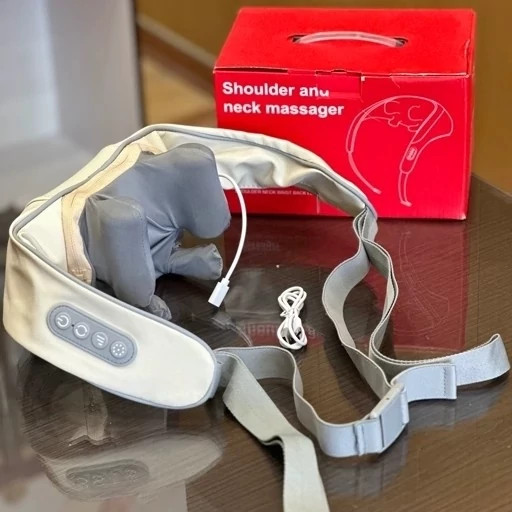 ماساژور گردن و شانه مدل HJ-188 کرم ا Shoulder and neck massager