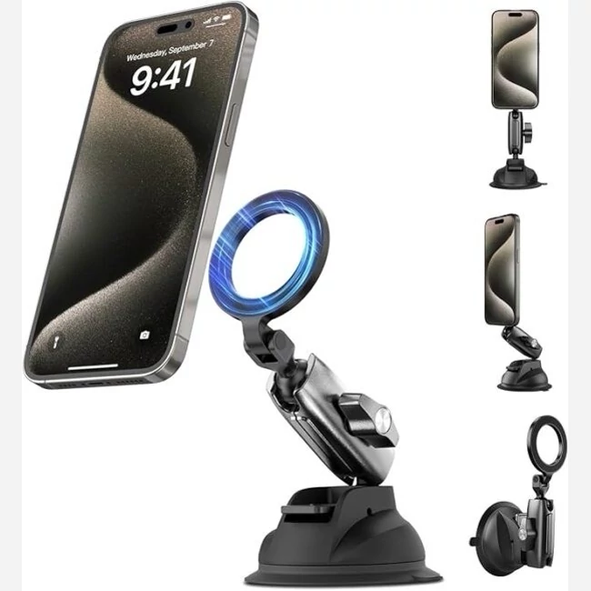 هولدر گوشی مگنتی و مکشی تلسین مدل TELESIN P3-SUS-02