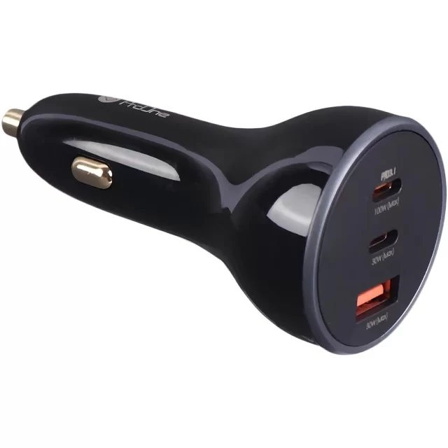 شارژر فندکی فست شارژ ماشین تایپ سی و یو اس بی 160 وات پرووان PCG29 ProOne PCG29