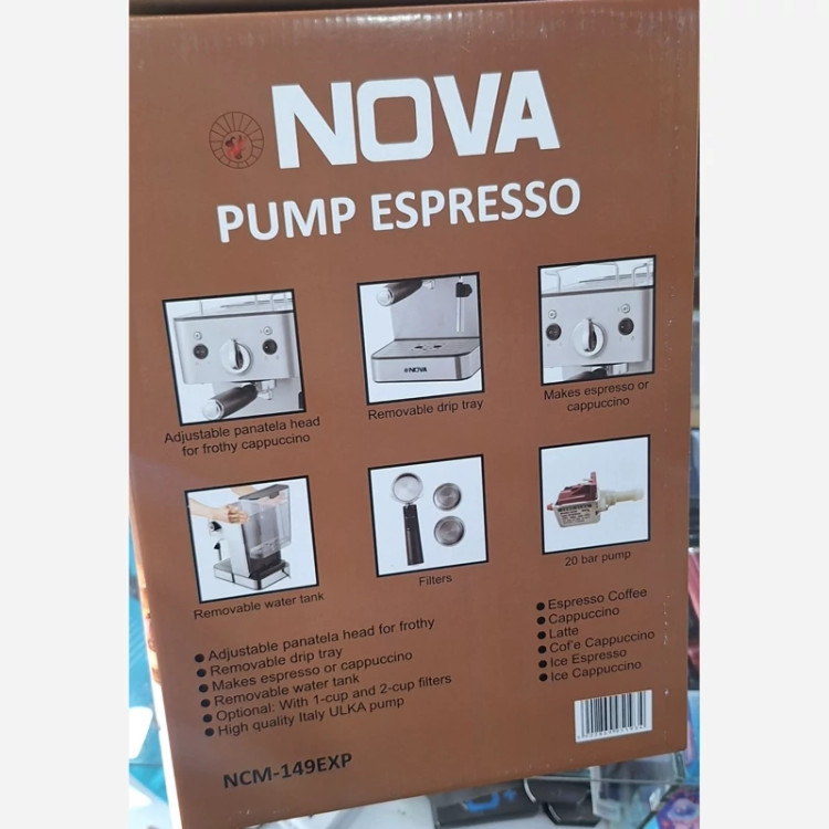اسپرسوساز خانگی نوا غیر اصل NCM-149EXP