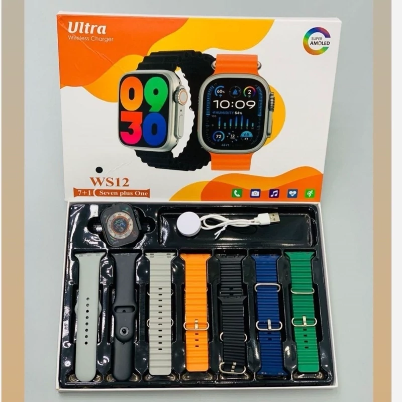 ساعت هوشمند 7بند  WS12 ULTRA2