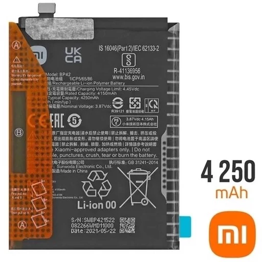 باتری اصلی گوشی شیائومی مدل Mi 11 Lite کد BP42