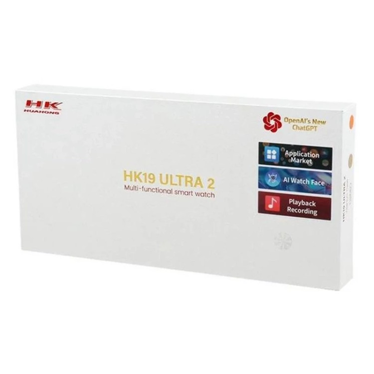 ساعت هوشمند HK19 Ultra 2 دارای 3 بند