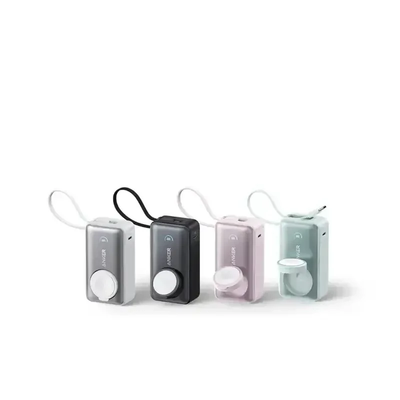 پاوربانک انکر مدل MagGo-A1657 با شارژ بی سیم اپل واچ ظرفیت 10000