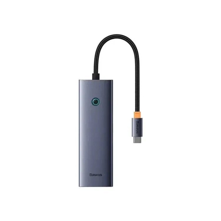 هاب 4 پورت باسئوس مدل Baseus UltraJoy Type-C to USB3.0+RJ45 BS-OH109
