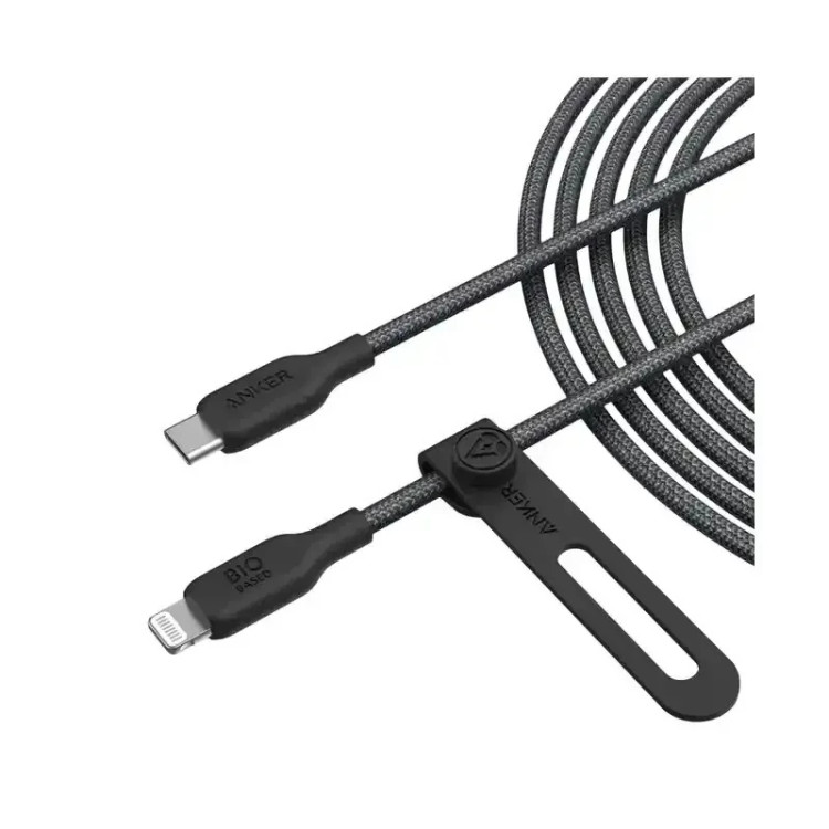 کابل شارژ انکر مدل Anker 542 USB-C to Lightning A80B6 با طول 180 سانتی متر