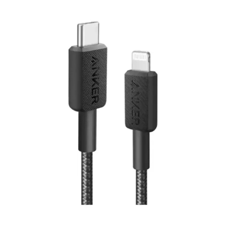 کابل شارژ انکر مدل Anker 542 USB-C to Lightning A80B6 با طول 180 سانتی متر