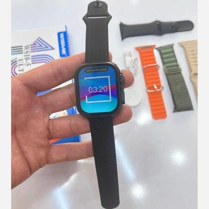 ساعت هوشمند مدل WS10-5 Ultra، صفحه نمایش رنگی