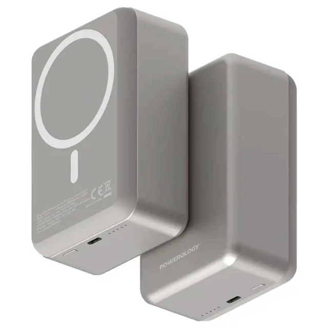 پاوربانک 30000 وایرلس 15 وات و تایپ سی 20 وات پاورولوژی