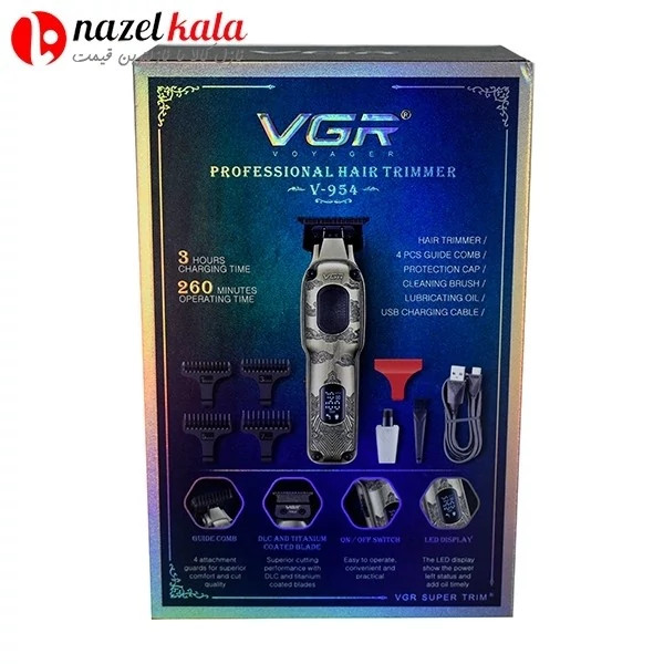 ماشین اصلاح وی جی آر مدل v-954