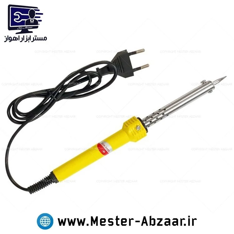 هویه لحیم 60 وات با روغن و سیم و پایه پینسان ابزار پک کامل مدل pinsun 6080هویه 60 وات PINSUN