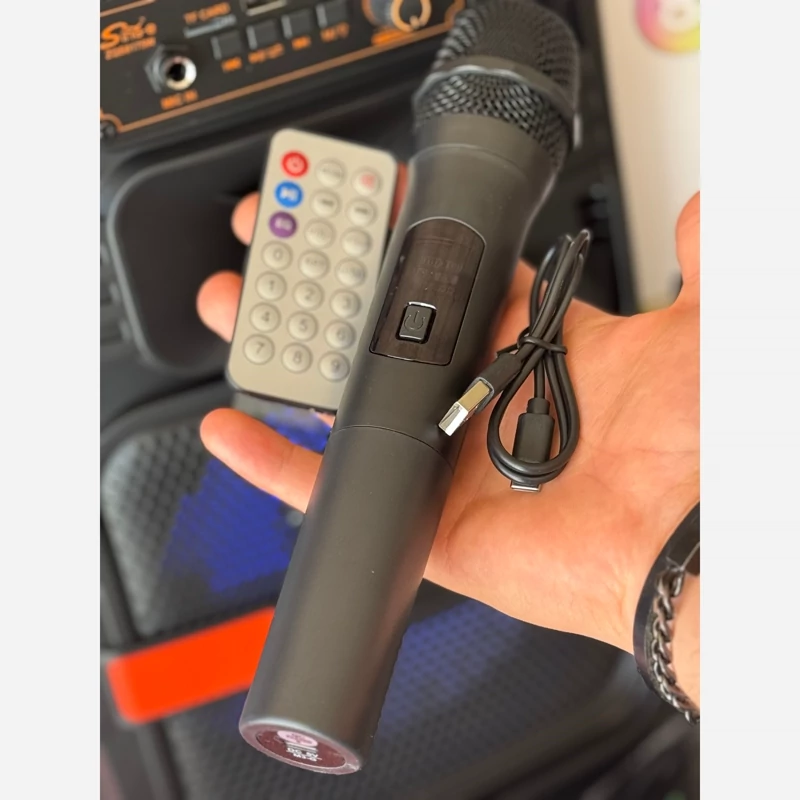 اسپیکر بلوتوثی قابل حمل چمدونی ضد کیو اس zqs-8182w