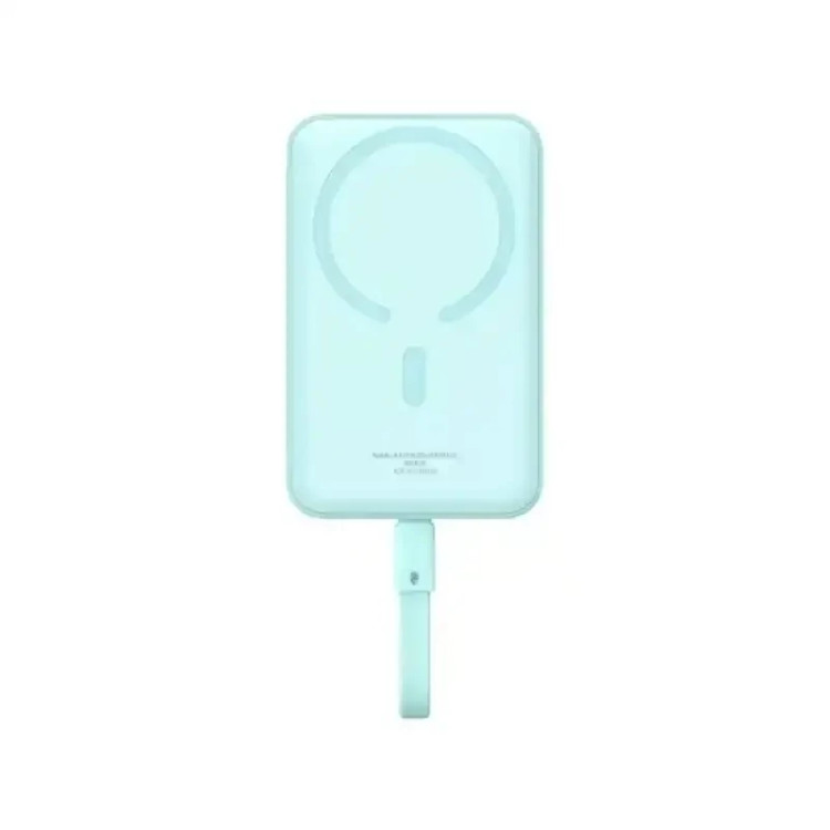 پاوربانک مگنتی باسئوس مدل Magnetic Mini Wireless 30w (Type-C Edition) ظرفیت 10000 میلی آمپر