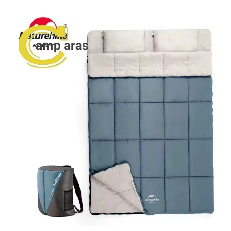 کیسه خواب دو نفره الیاف نیچرهایک کد HD250