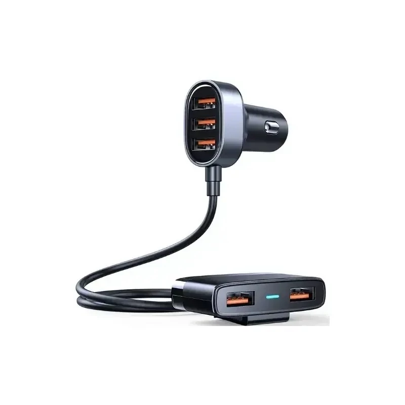 شارژر فندکی فست شارژ 5 پورت جویروم مدل JR-CL03