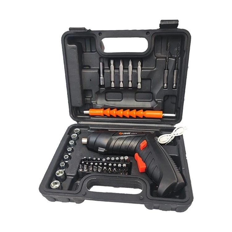 پیچ گوشتی شارژی همه کاره مدل 45 پارچه Cordless screwdrive