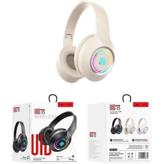 هدفون هدست بی سیم مدل UID-15