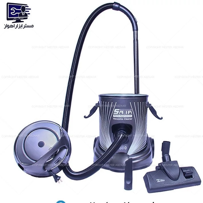 جارو برقی سطلی 1400 وات ساتیا ایستاده مدل SATIA 3600