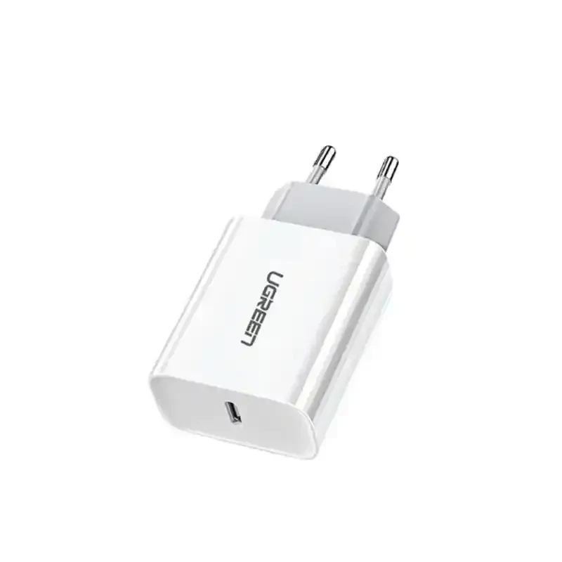 شارژر دیواری یوگرین مدل CD137 با توان 20 وات (به همراه کابل)