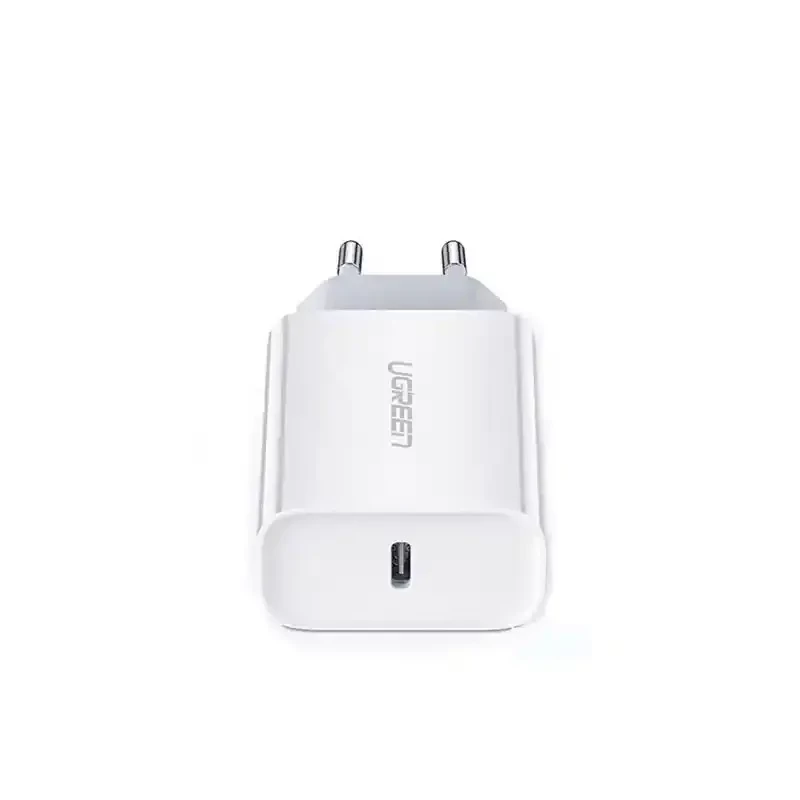 شارژر دیواری یوگرین مدل CD137 با توان 20 وات (به همراه کابل)