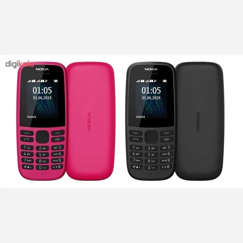 گوشی نوکیا 105 مدل 2019 ظرفیت 4 مگابایت