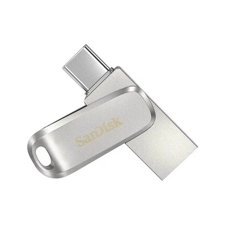 فلش مموری سن دیسک مدل Ultra Dual Drive Luxe Type-C DDC4 ظرفیت 64