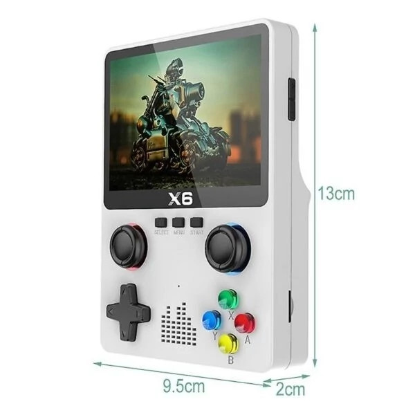 کنسول دستی قابل حمل X6 با صفحه نمایش 3.5 اینچی